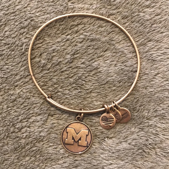 Jewelry - Alex & Ani Disney Mickey Mouse M bangle